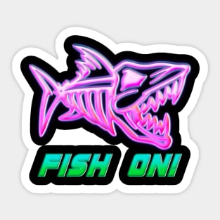 FISH ON Sticker